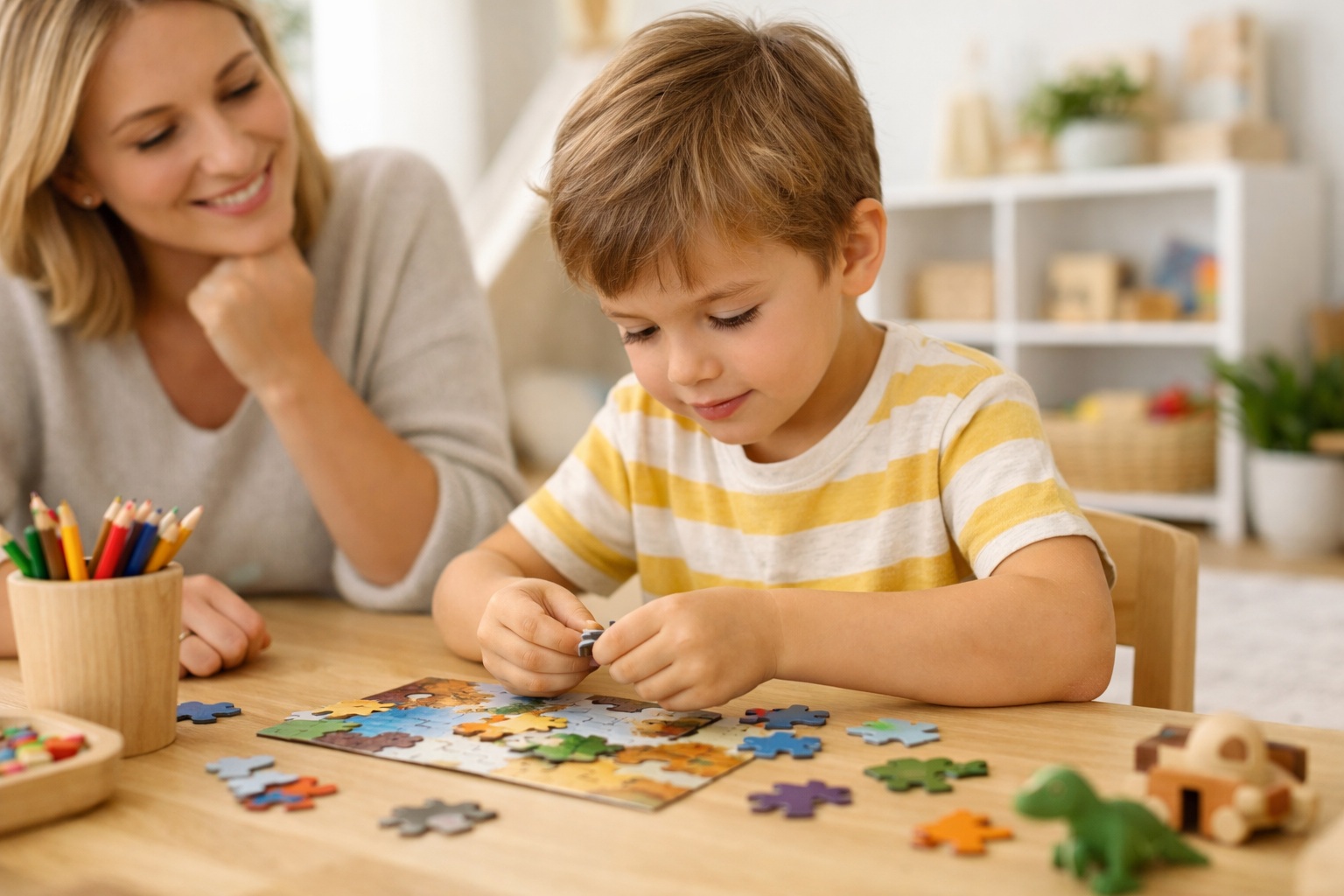 Как развить усидчивость, не усаживая ребёнка за стол