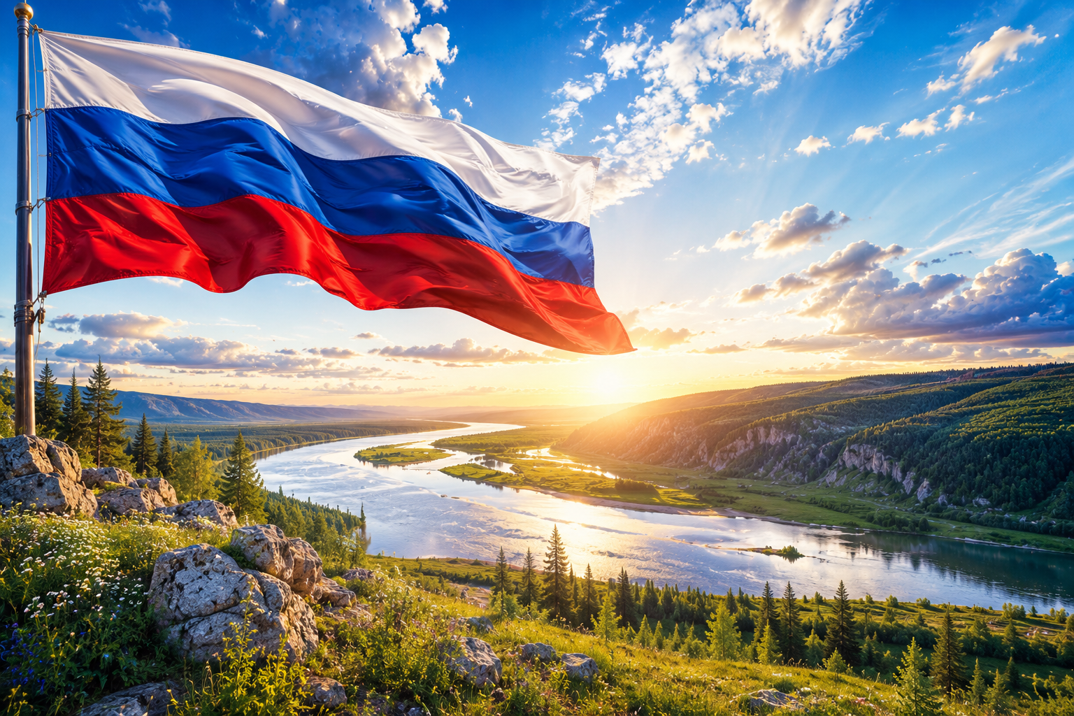 День России: Наша страна – как бескрайний холст для самых смелых красок