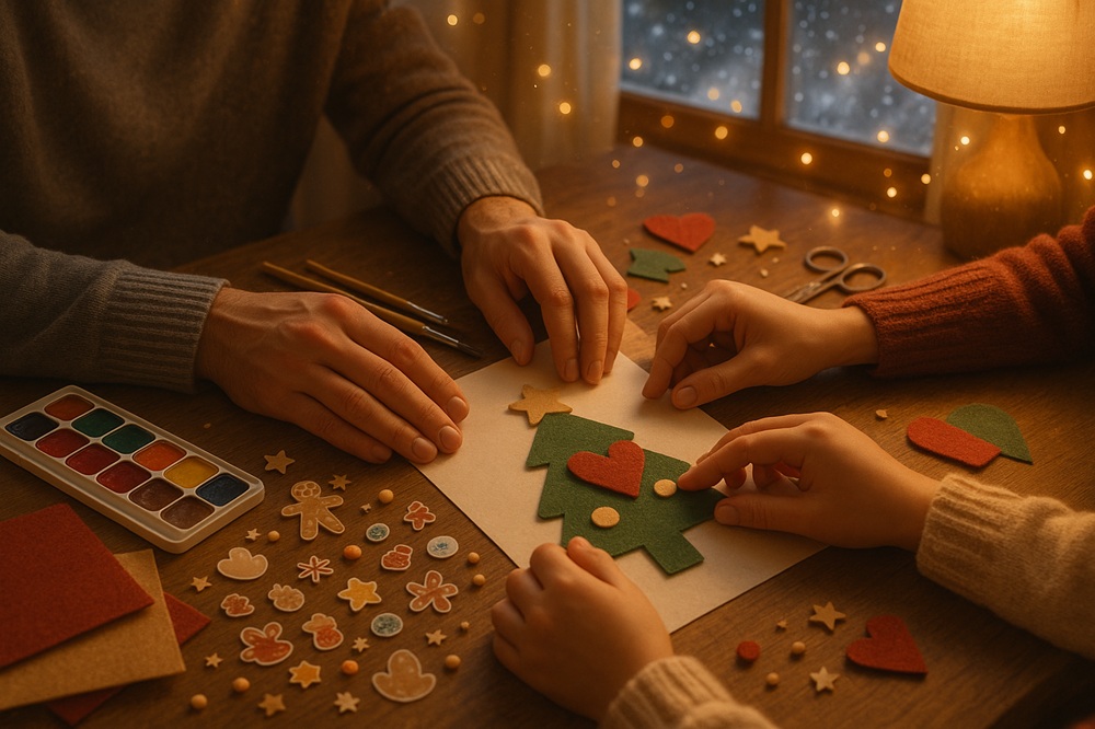Семейные творческие ритуалы: чем заняться родителям и детям долгими зимними вечерами