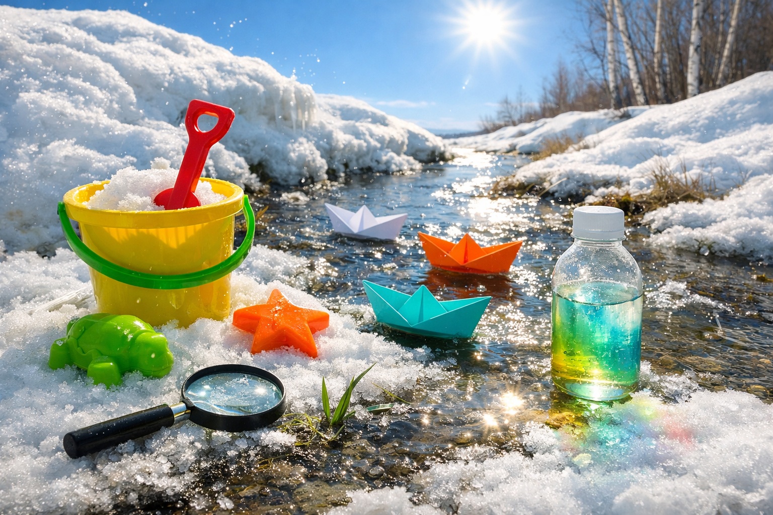 в Якутии весна: время гулять! Как защитить ребенка от простуды и сделать игры яркими