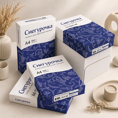 бумага ксер. A4 Снегурочка 80 гр./кв. м. 500 л.